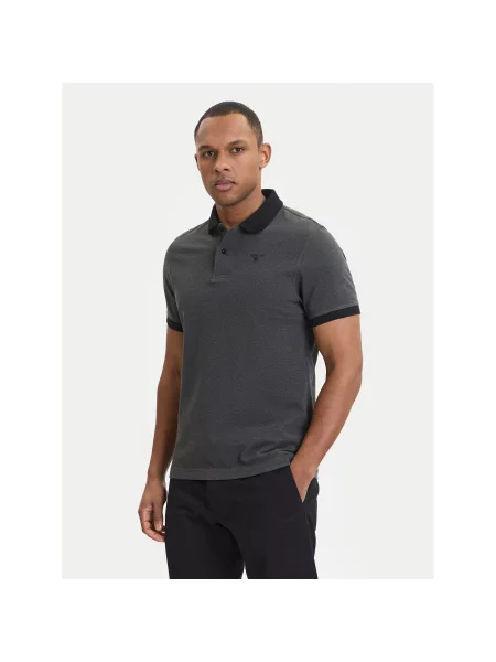 Barbour Pólóing Essential Regular Fit szürke