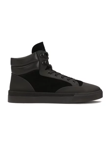 Sneakersy Kazar skórzane czarne