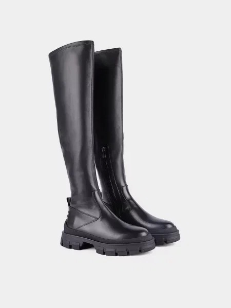 Ботфорты Miraton черные