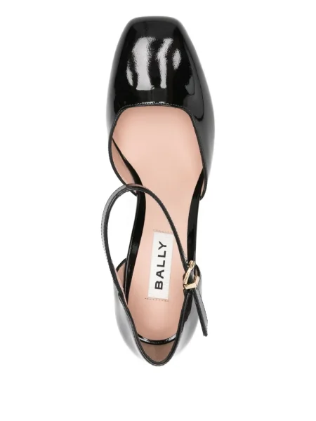 Pantofi cu toc Bally din piele negru