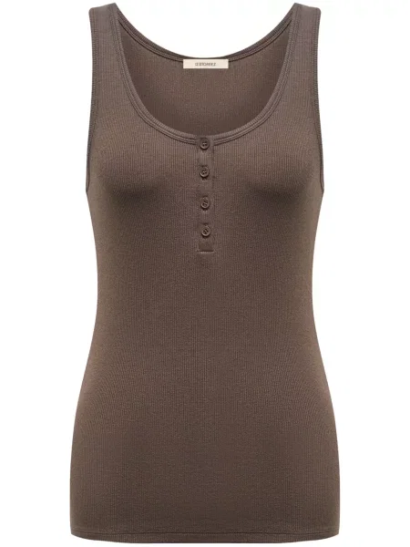 Dzianinowa podkoszulka 12 Storeez brązowa