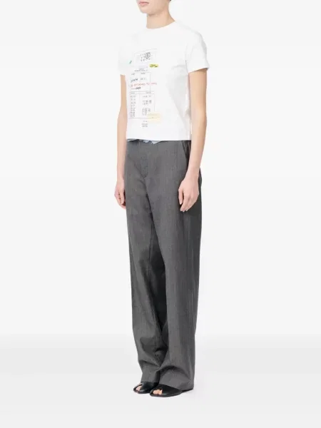 Тениска Mm6 Maison Margiela бяло