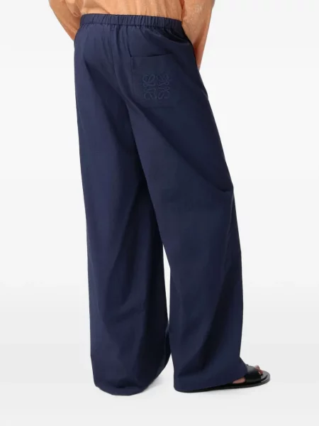 Pantaloni Loewe cu cordon albastru