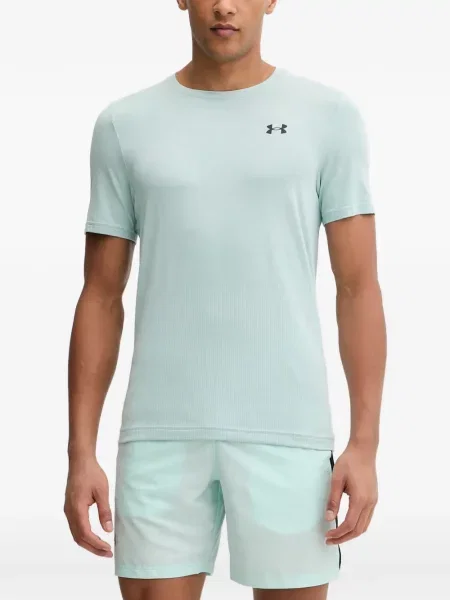 Scurt tricou Under Armour cu imagine albastru
