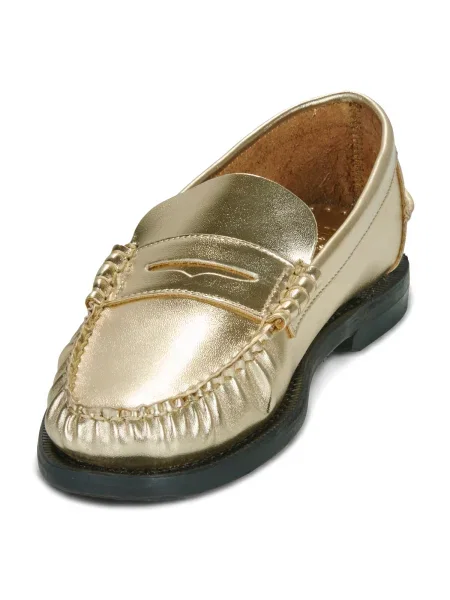 Pantofi Sebago auriu