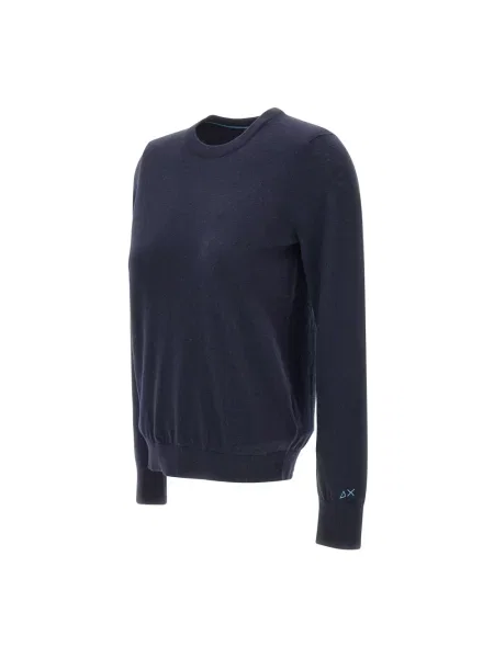 Sweter Sun68 niebieski