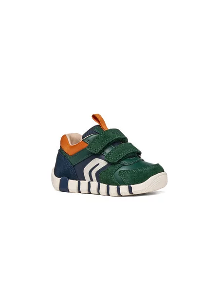 Sneakersy Geox B Iupidoo Boy zelená