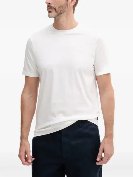 Tricou Joop! cu broderie alb