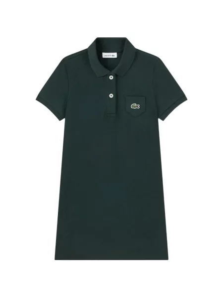 Sukienka dziecięca Lacoste zielona