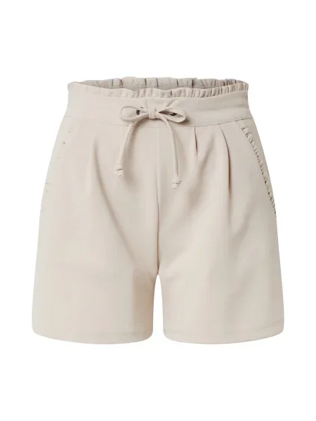 JDY Pantaloni cutați New Catia gri deschis bej