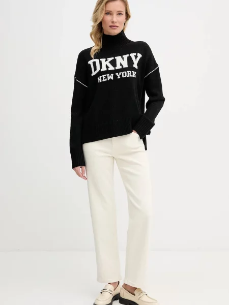 Dkny sweter czarny