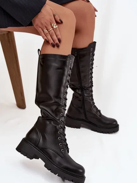 Botine Boto negru