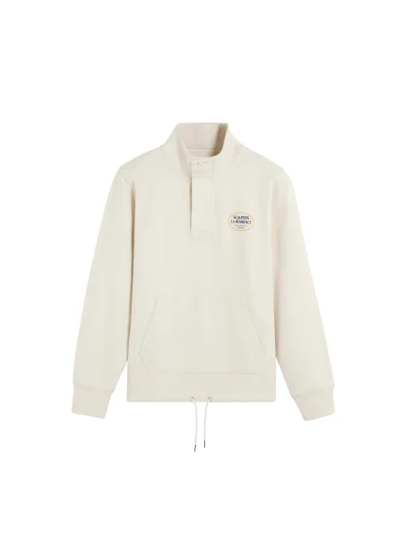 Scalpers Mikina krémová