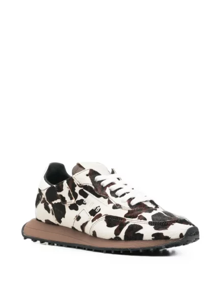 Sneakerși Ghōud cu imagine alb