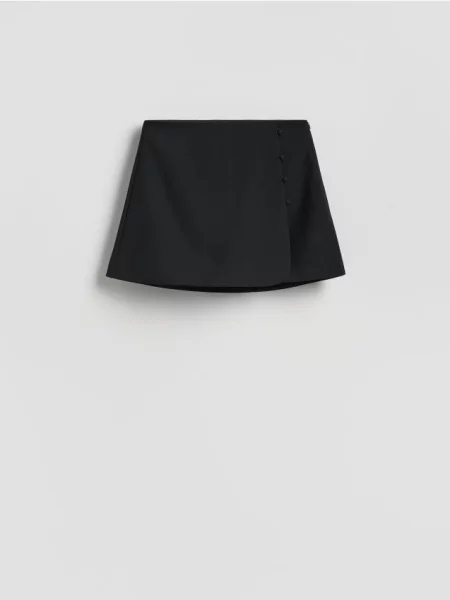 Reserved Спідниця-шорти з додаванням чорний