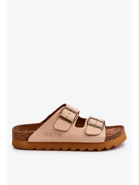 Šľapky Big Star Shoes hnedá