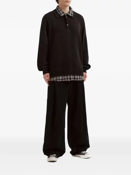 Gulerat tricou polo Izzue negru