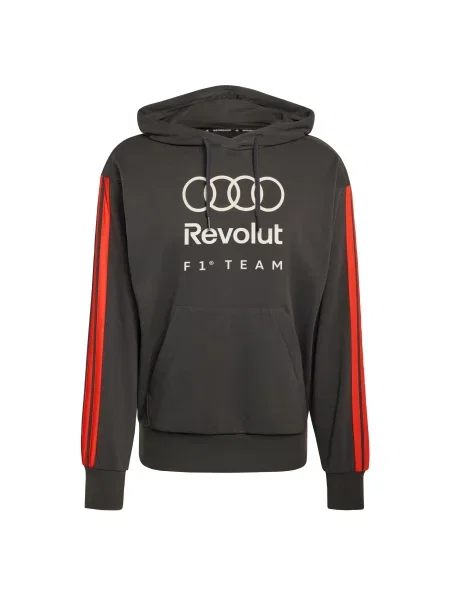 ADIDAS PERFORMANCE Športna majica Audi Formula One Team DNA rdeča / črna bela