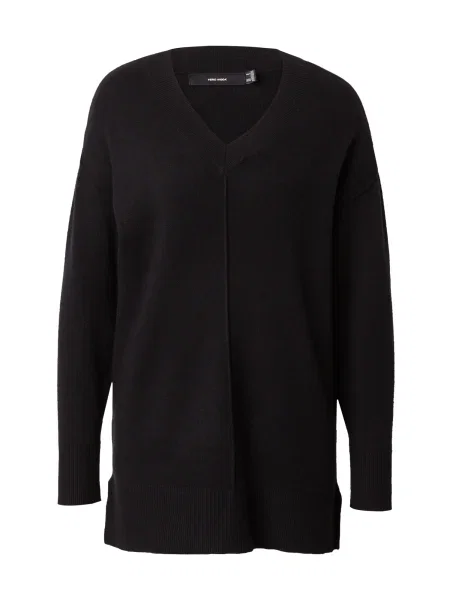 VERO MODA Pulover GOLD' negru
