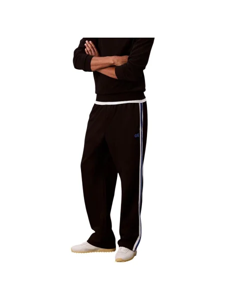 Trening Calvin Klein Jeans din țesătură twill negru