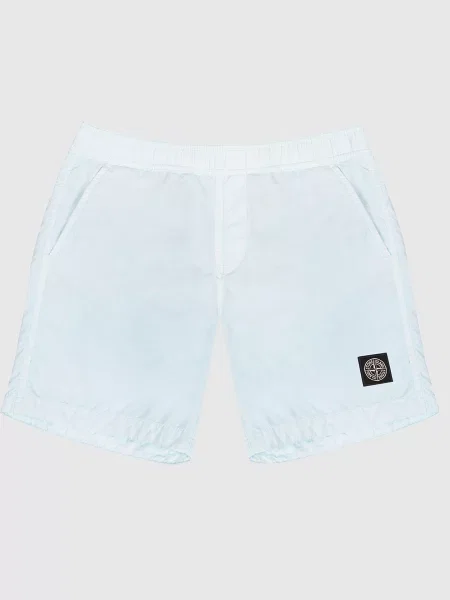 Детские шорты Stone Island голубые
