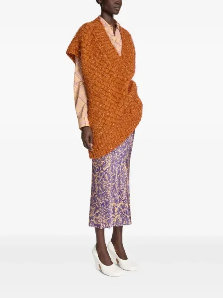 Vestă Dries Van Noten portocaliu