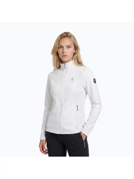 Bluză fleece pentru femei Aulp Diane White alb