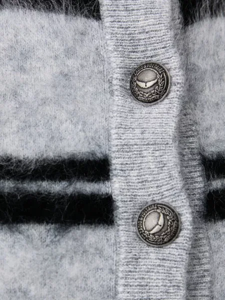 Zadig&Voltaire пуловер дамски от кашмир MANDALA сиво