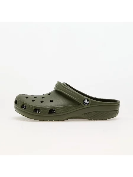 Класичні шльопанці Crocs зелені