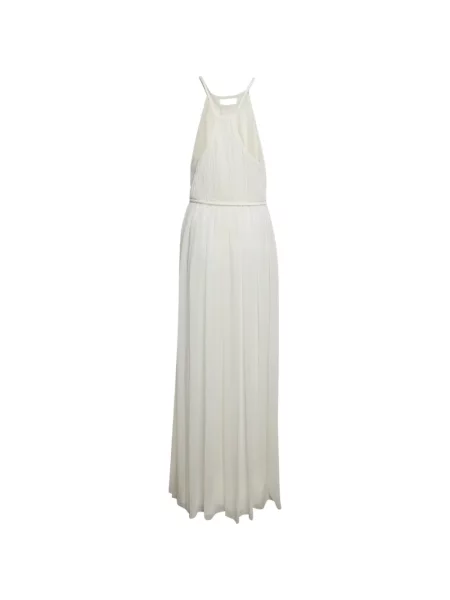Rochie maxi Alice + Olivia fără mâneci alb