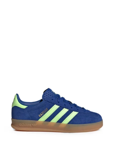 Sneakerși Adidas Gazelle cu imagine cu model leopard albastru