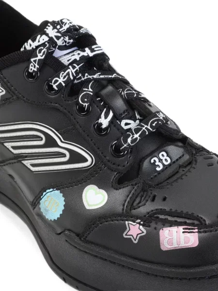 Sneakerși Balenciaga cu platformă negru