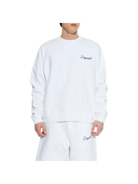 Bluza nierozpinana Dsquared2 biała