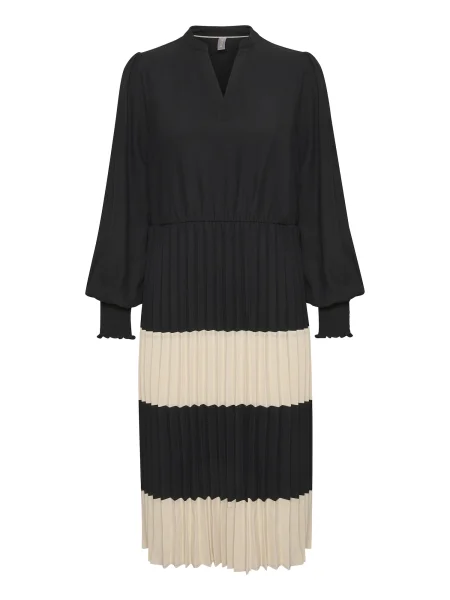 CULTURE Rochie Betty bej negru