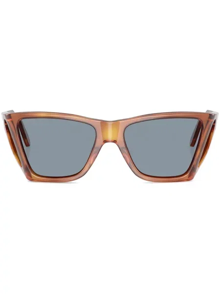 Ochelari de soare Persol cu imprimeu geometric maro