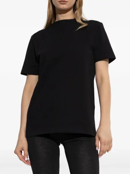 Tricou Jil Sander cu autograf negru