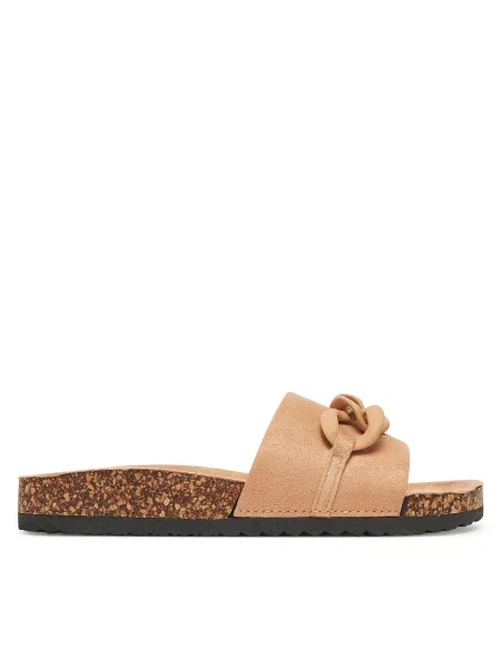 Шлепанцы Deezee бежевые