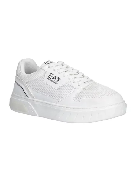Sneakersy Emporio Armani Ea7 na platformie białe