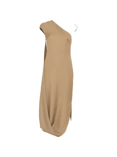 Rochie maxi Source Unknown asimetrică maro