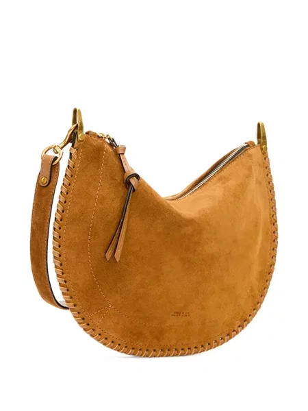 Geantă shopper Isabel Marant maro