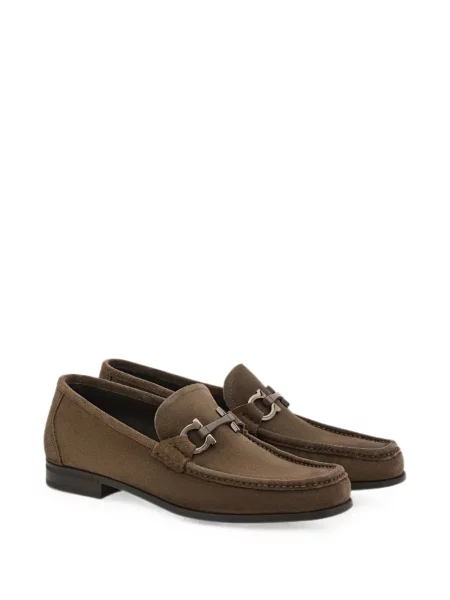 Mocasini Ferragamo maro