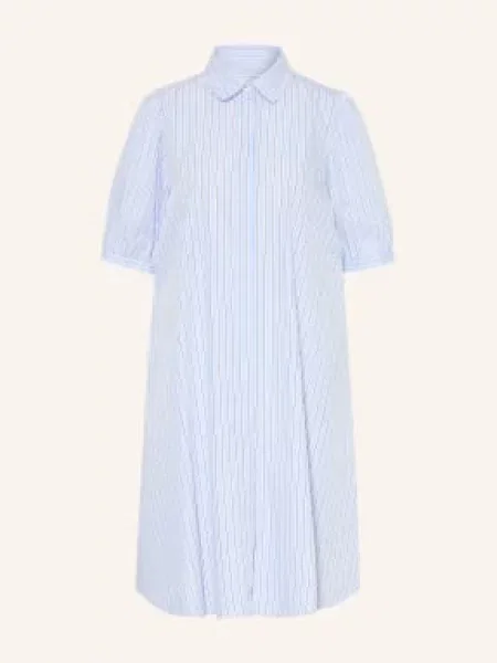 Robert Friedman Sukienka Koszulowa blau biała