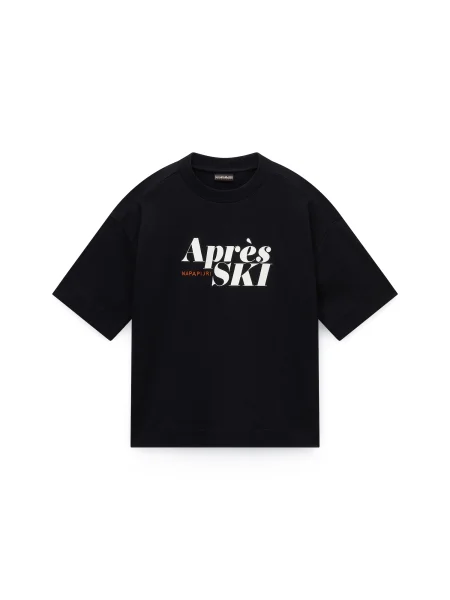 NAPAPIJRI Tricou portocaliu / negru alb