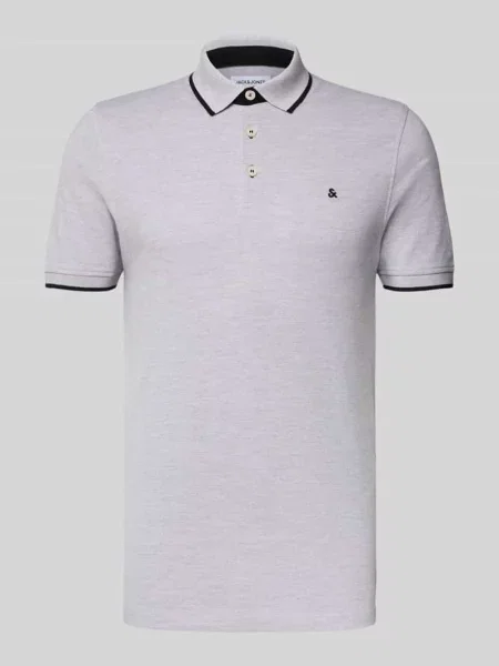 Koszulka polo o kroju regular fit z wyhaftowanym logo model ‘PAULOS’ Jack & Jones
