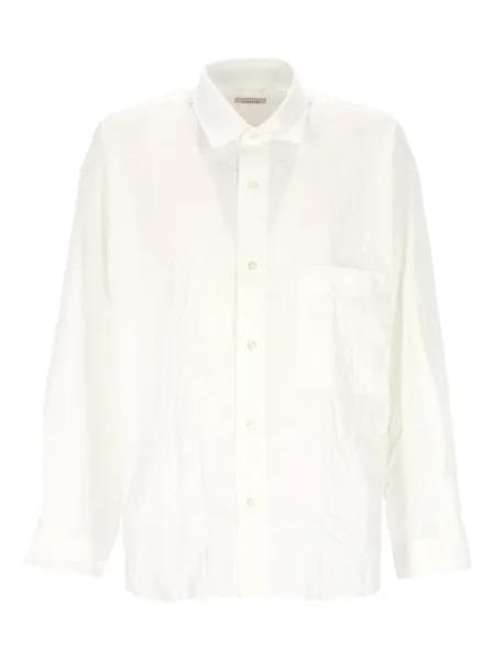 Риза Amish бяло