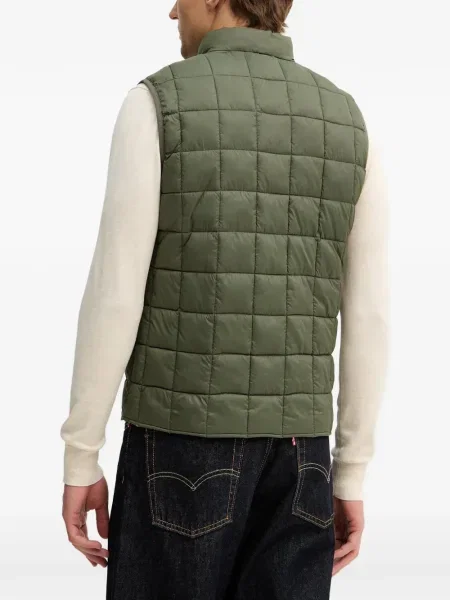Vestă Hackett matlasată verde