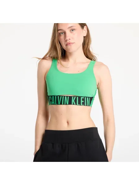 Сутиен Calvin Klein Sport Intense Power Medium Mesh Bra Blossom Green XS зелено