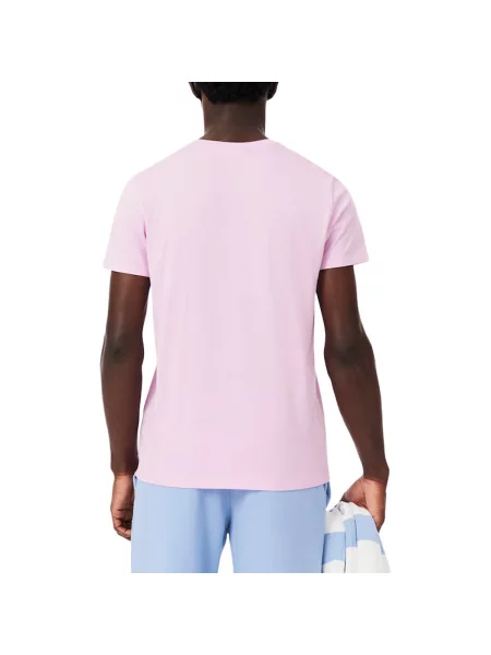 Tricou Lacoste roz