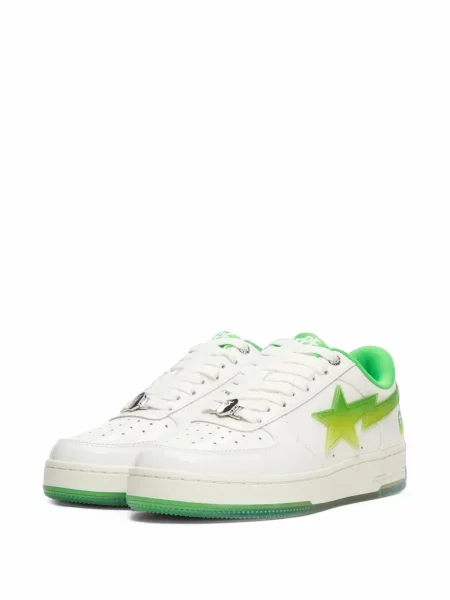 Sneakerși A Bathing Ape® din piele alb