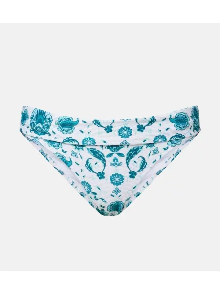 Bikini Heidi Klein z wzorem paisley biały